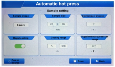 Многосегментный программируемый автоматический  пресс с нагревом плит 25T PP-600D2